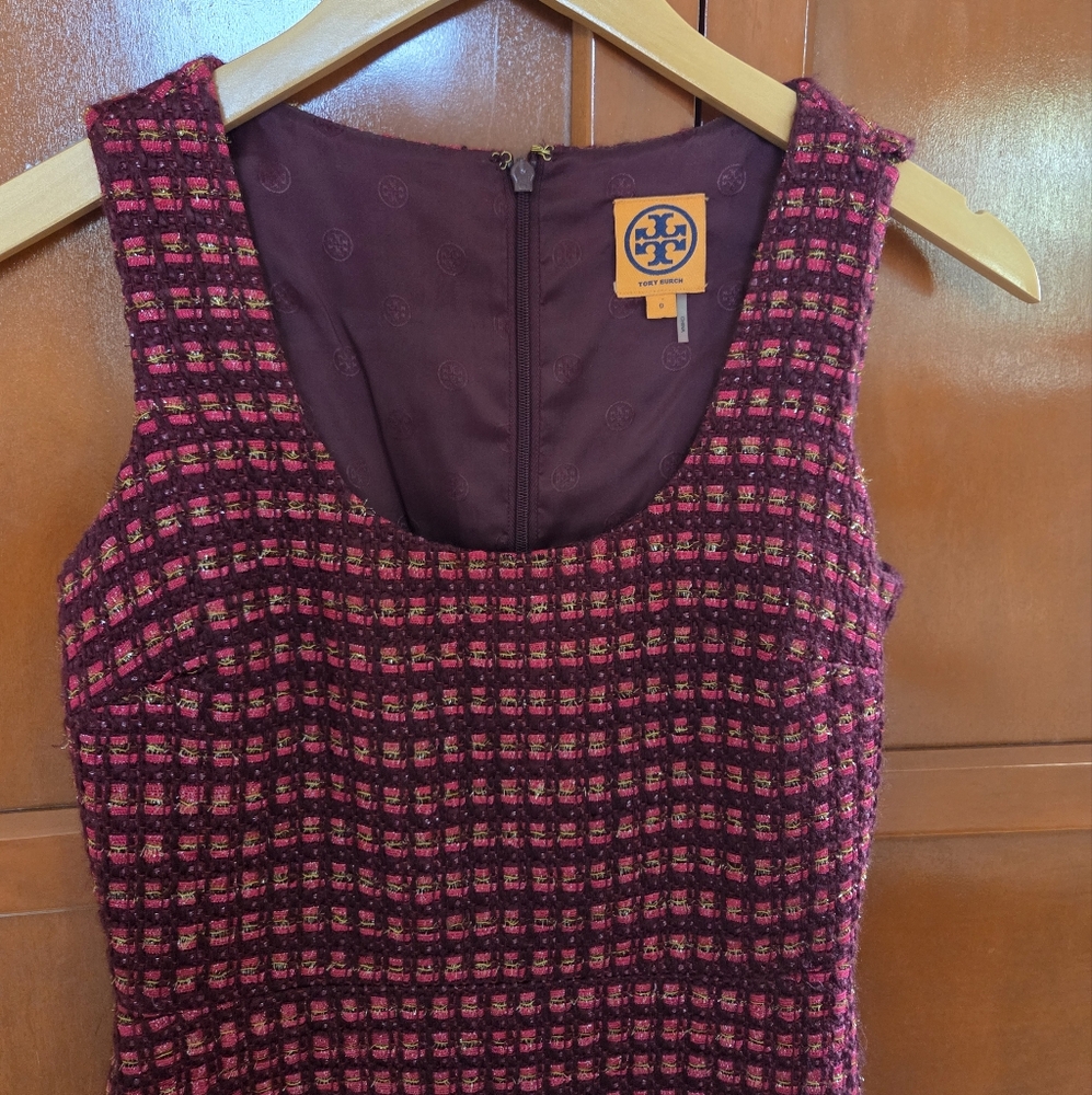 Tory Burch Sleeveless Red Dress